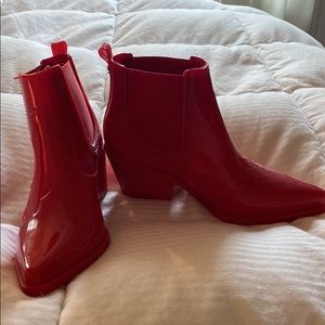 Cowgirl rain boots